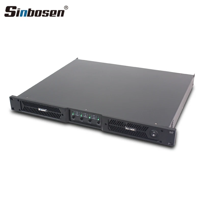 

Sinbosen d class amplifier module digital 4 channels amplifier K4-1400 5000W amplifier for speaker