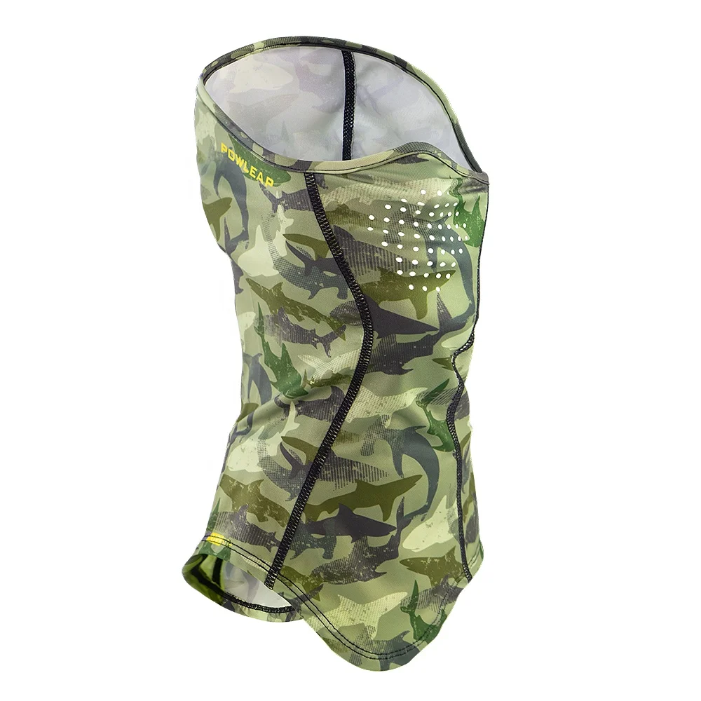 

2020 New Design Moisture Wicking Fishing Water Camo Sun Protection Neck Gaiter Headband Bandana Face Mask for Outdoor Sport, Custom camo pattern