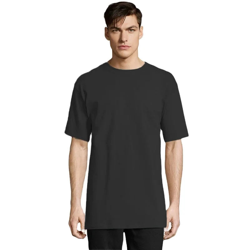 

2024 Design heavyweight manufacturer pro club t shirt tee custom screen print 100% cotton premium hip hop oversize men t shirt