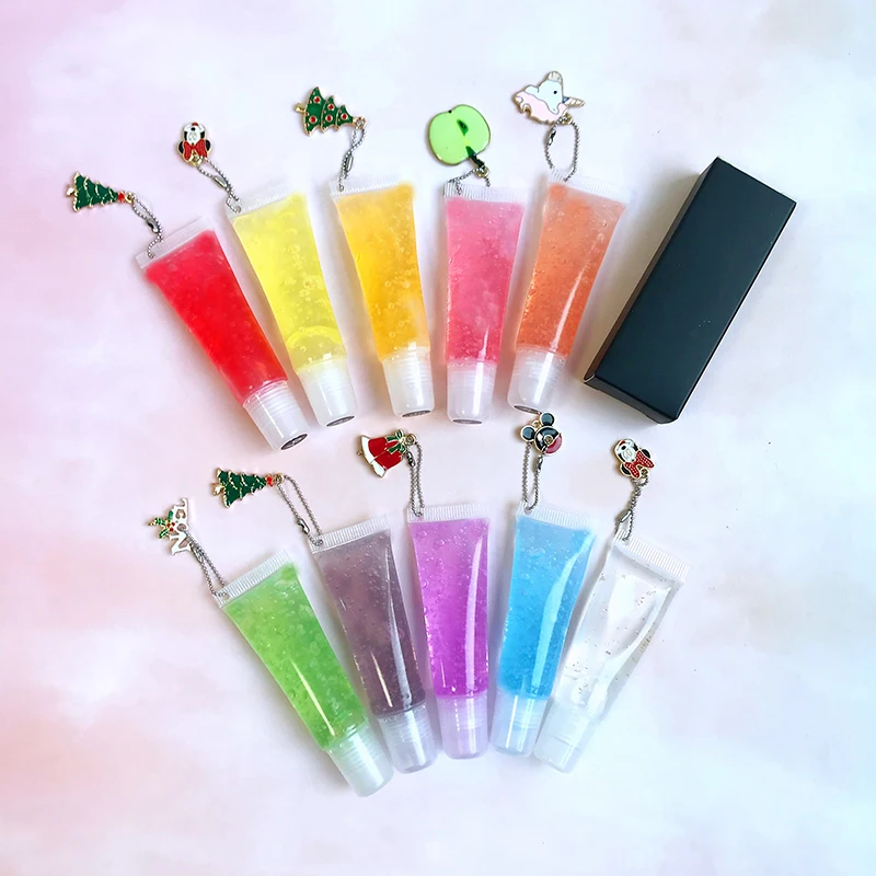 

wholesale cosmetic fruit slices for lip glosslip oil kids lipgloss private label