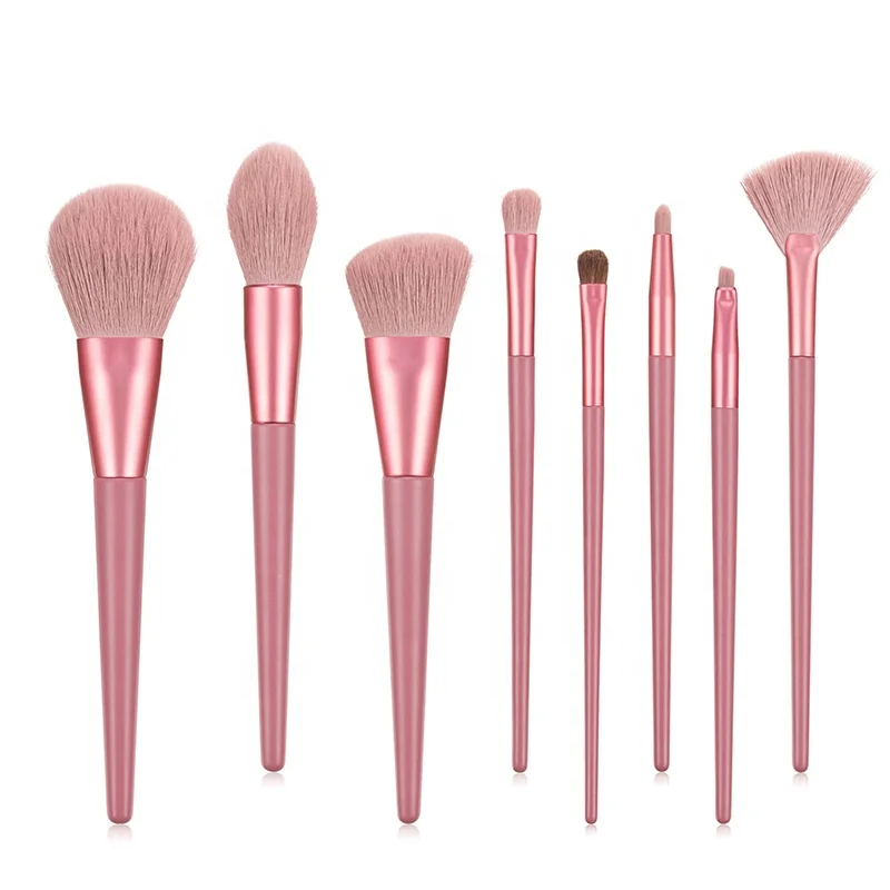 

Best Seller Synthetic Makeup Brushes 8pcs Makeup Brush Set, Same as picture