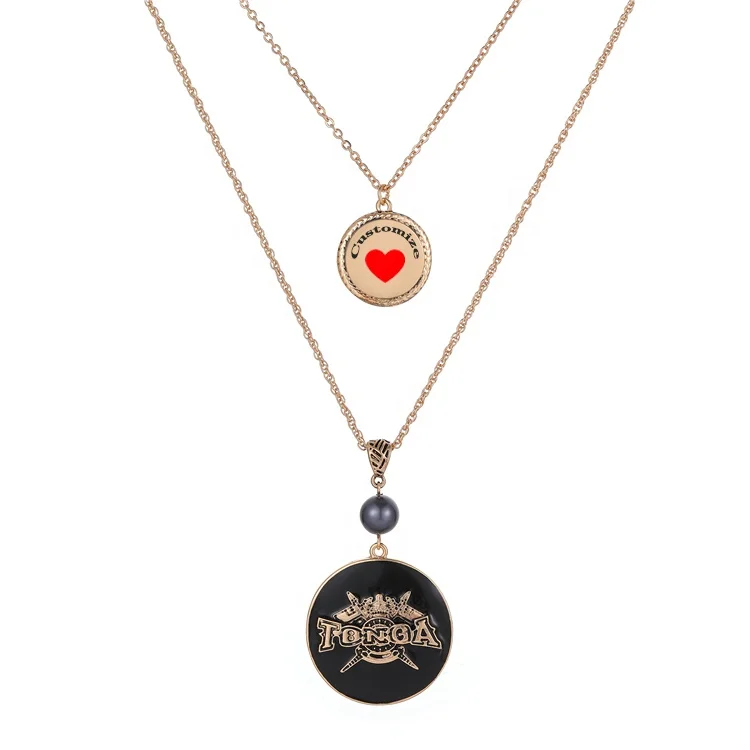 

Jewellery Gold Plated Accessories Women Summer Necklace Hawaiian Custom Necklace, Golden