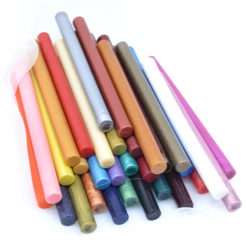 Multi Colours Sealing Wax Hot Melt Glue Stick for Art Craft Wedding Card Handicraft Home Office