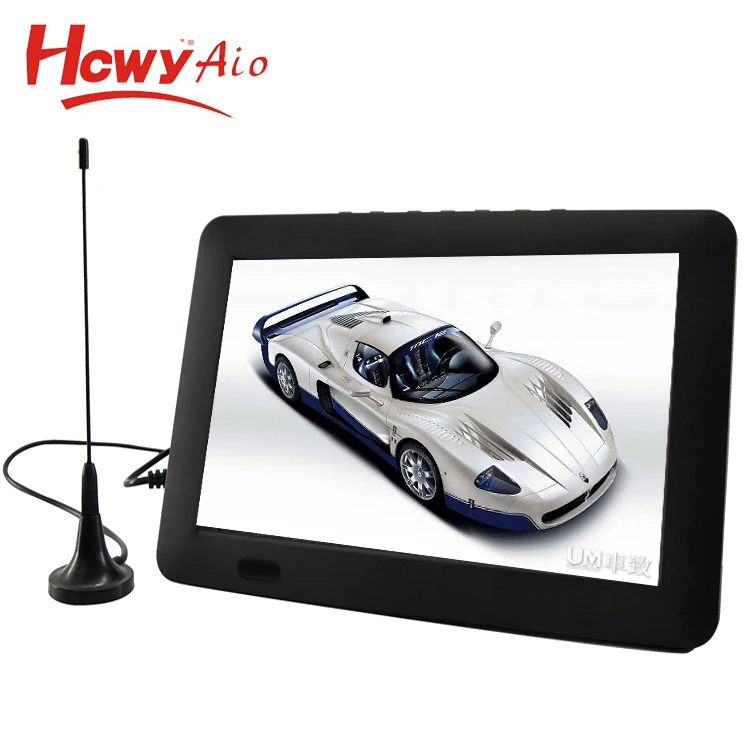 Mini Led Television 7" 9" 10" 12" 14" Portable Tv With Dvbt Dvbt2