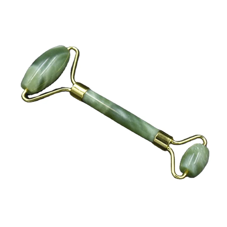 

100% Real Natural XiuYan Jade Roller Facial Anti-Aging XiuYan Jade Roller Latest Fashion XiuYan Jade Roller, Green