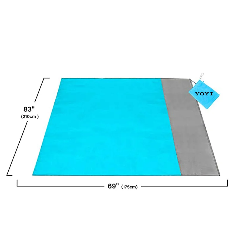 

Foldable Waterproof Sand proof Beach blanket Quick Drying Portable Picnic Mat