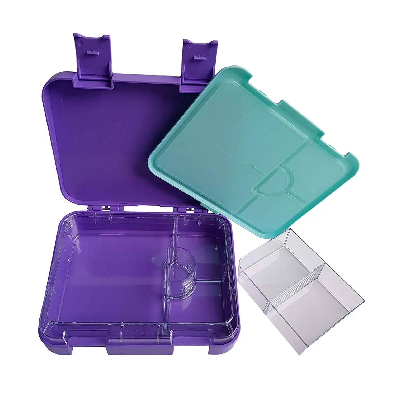

Factory supplier microwave 6 Compartment plastic bento lunch box for kids, Customized
