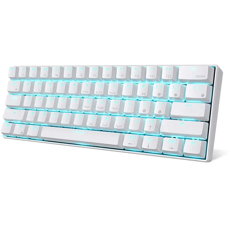 

New Arrival Latest Design Sell Well New Type K61 Wireless 60% mechanical keyboard rgb, Customized color