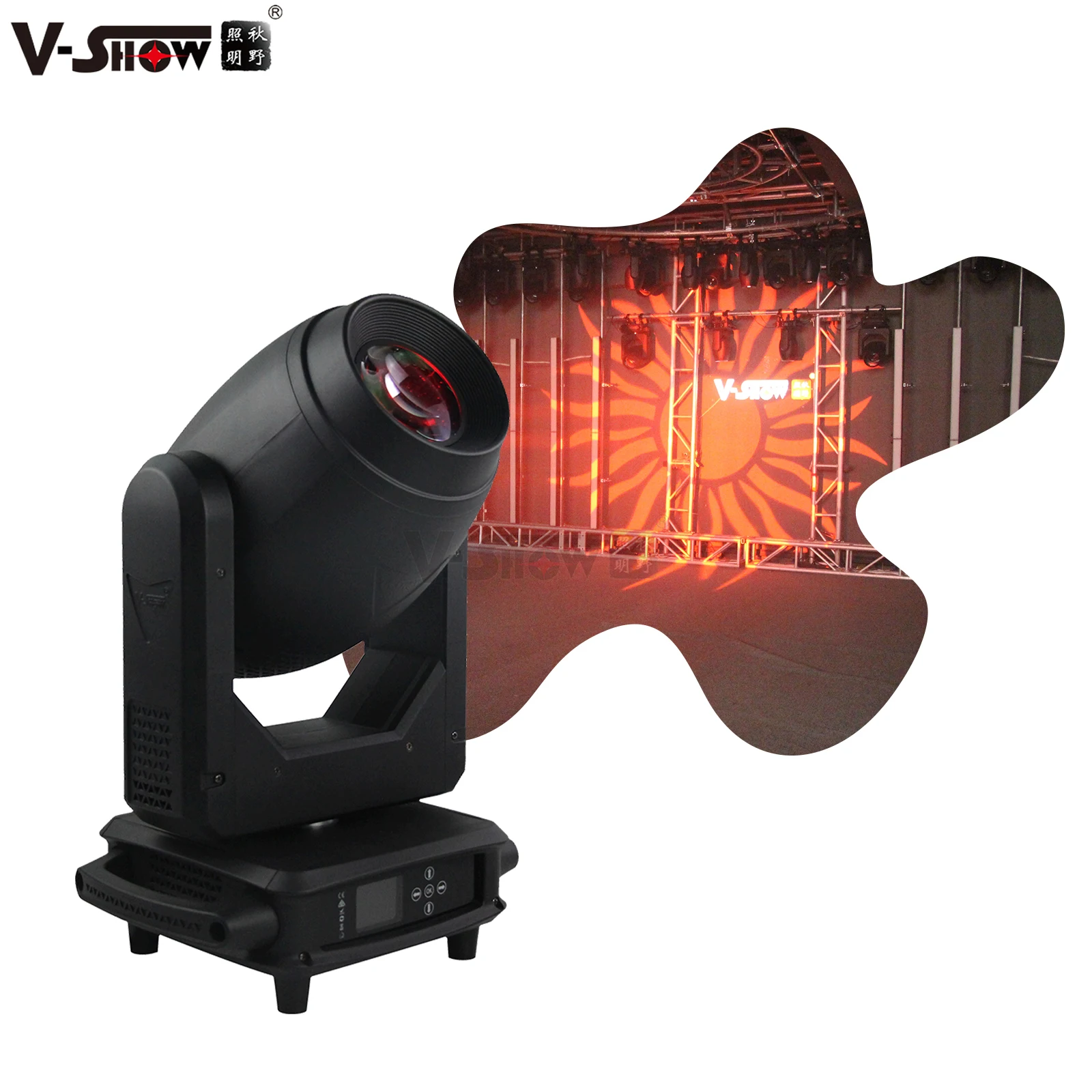 

shipping from Euro no tax S716 beam spot wash led moving head 200W Disco dj lights