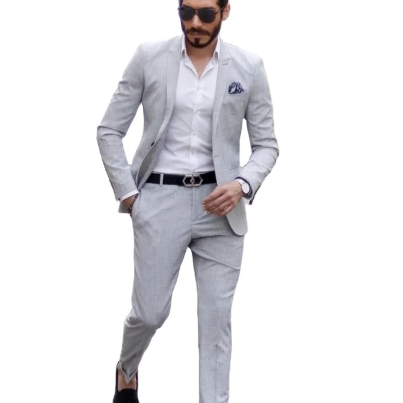 

Factory Eco-Friendly Coat Suit Bridal Men'S Blazer Suit Set