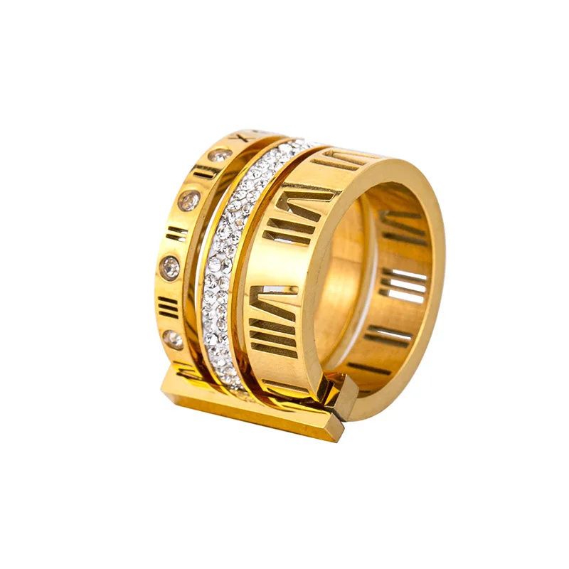 

Shiny Custom Design Cubic Zircon 9K Gold Jewelry