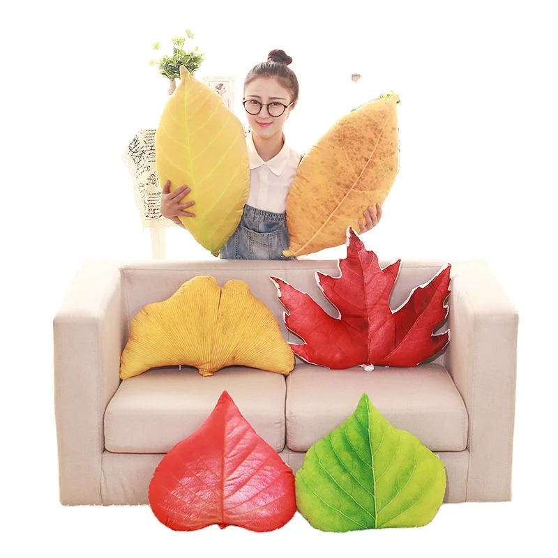 

hot style stuffed plant leave plush toy soft and comfortable plush high quality, As picture