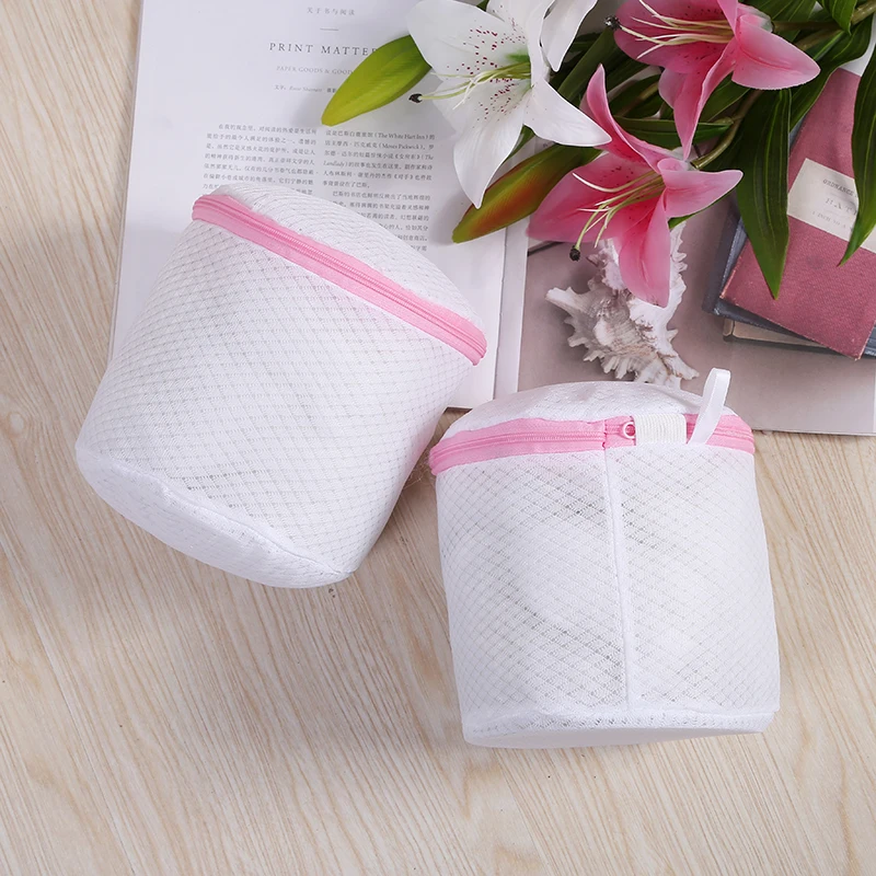 

New Styles Home Travel Premium Zipper Big Lingerie Washing Bag Mesh Laundry Intimates Panties Lace Underwear
