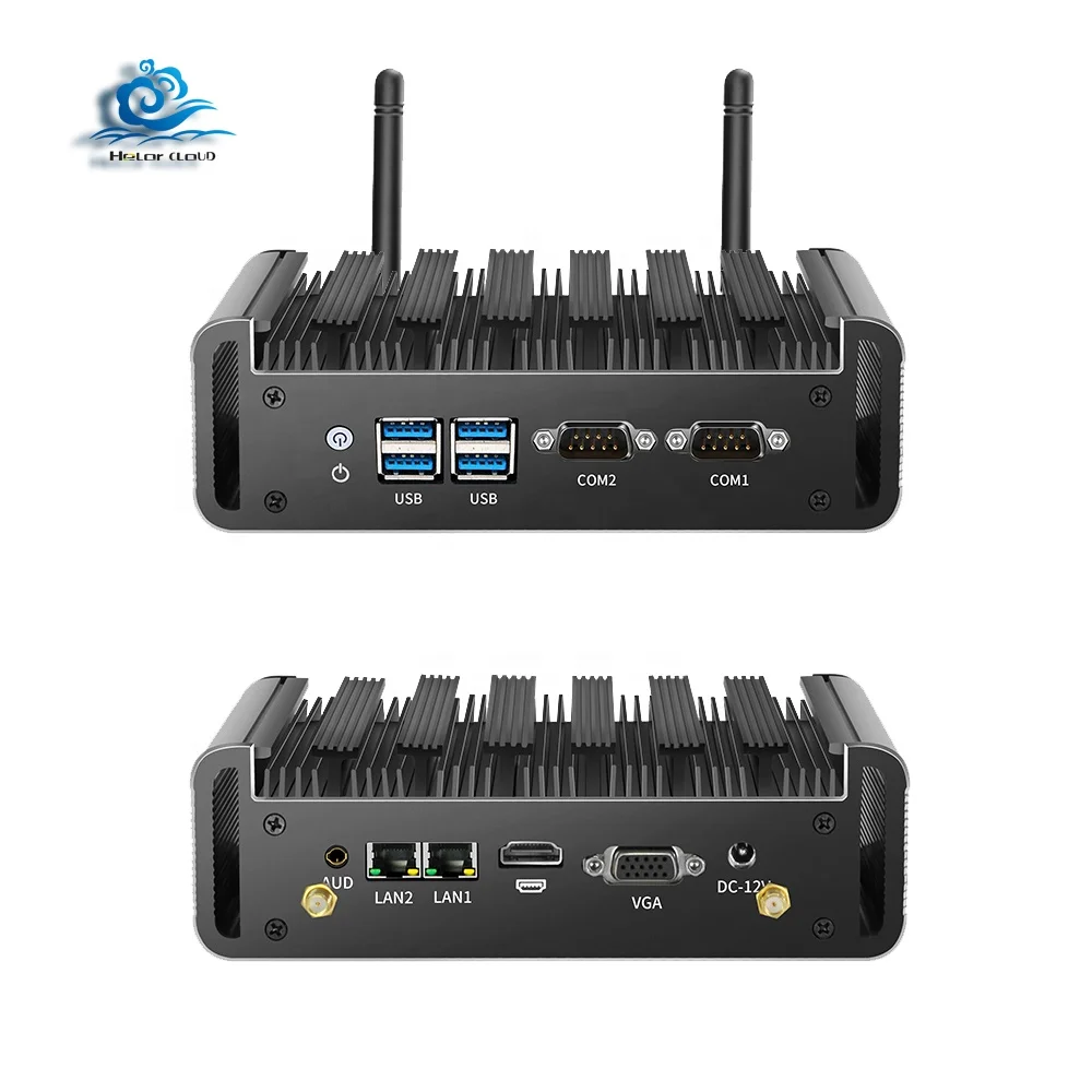 

Industrial Mini PC with i7 5500U 8G DDR3 RAM 128G SSD WIFI Linux 2 LAN 2 RS232 Fanless Industrial Rugged Tablets Computer