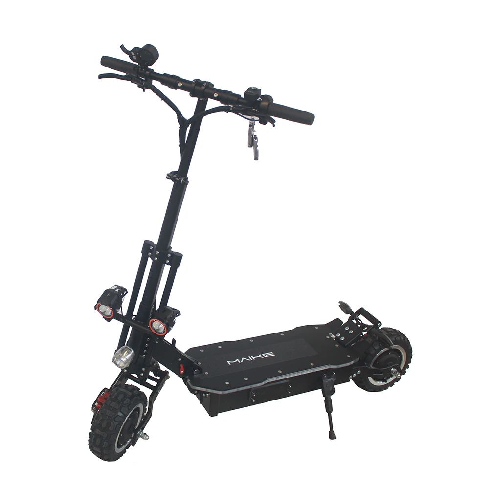 

2019 Hot sale model 11inch maike kk10s electric scooter for adult dual motor 5000w 60v 35AH, Red