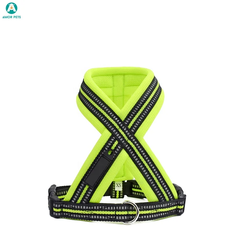 

Personalized New Mesh Vest Safety Pet Set Adjustable Dog Anxiety Reflective Harness For Dogs, Picture shows