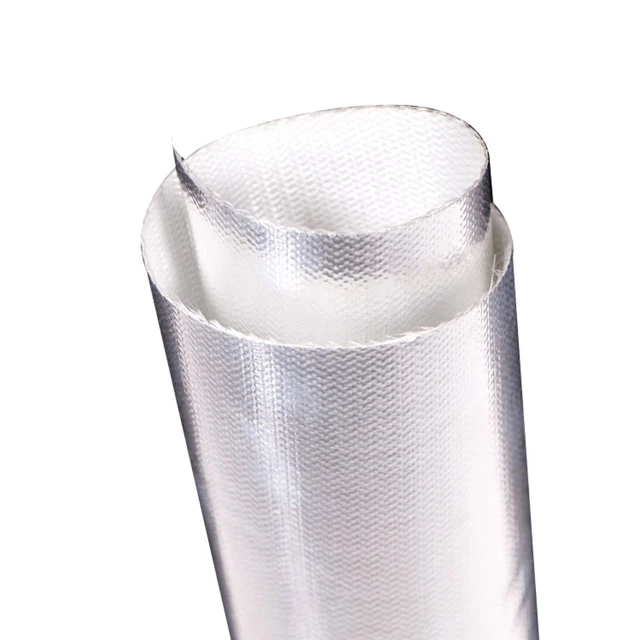 
heat reflective aluminum foil insulation backed fiberglass cloth  (62353522111)