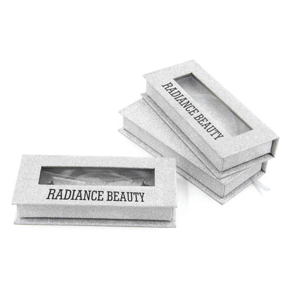 

Handmade Custom Wholesale fluffy strip 3d faux mink lashes, Black