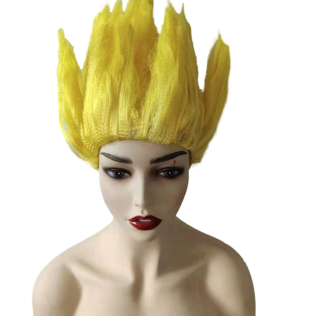 

Factory Festival Children Performance Costume Party Wig Synthetic Good Omens Cosplay Anime Wigs, Pic showed
