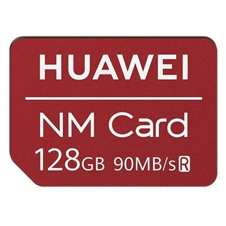 

Dropshipping Original Huawei 90MB/s 128GB 256GB Memory Card NM Card for Huawei p30 p40 mate 40 pro mobile phones, Red
