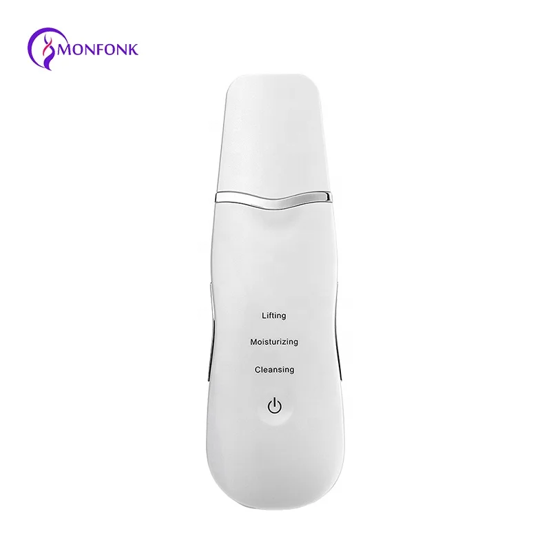 

Portable Electric Face Scrubber Skin Rechargeable Ultrasonic Facial Scraper Skin Scrubber for Skin Rejuvenation