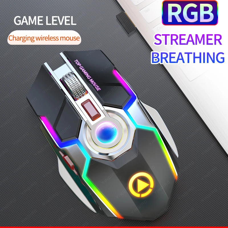 

USB Computer Gamer Led Gaming Light RGB Game Mouse with lights