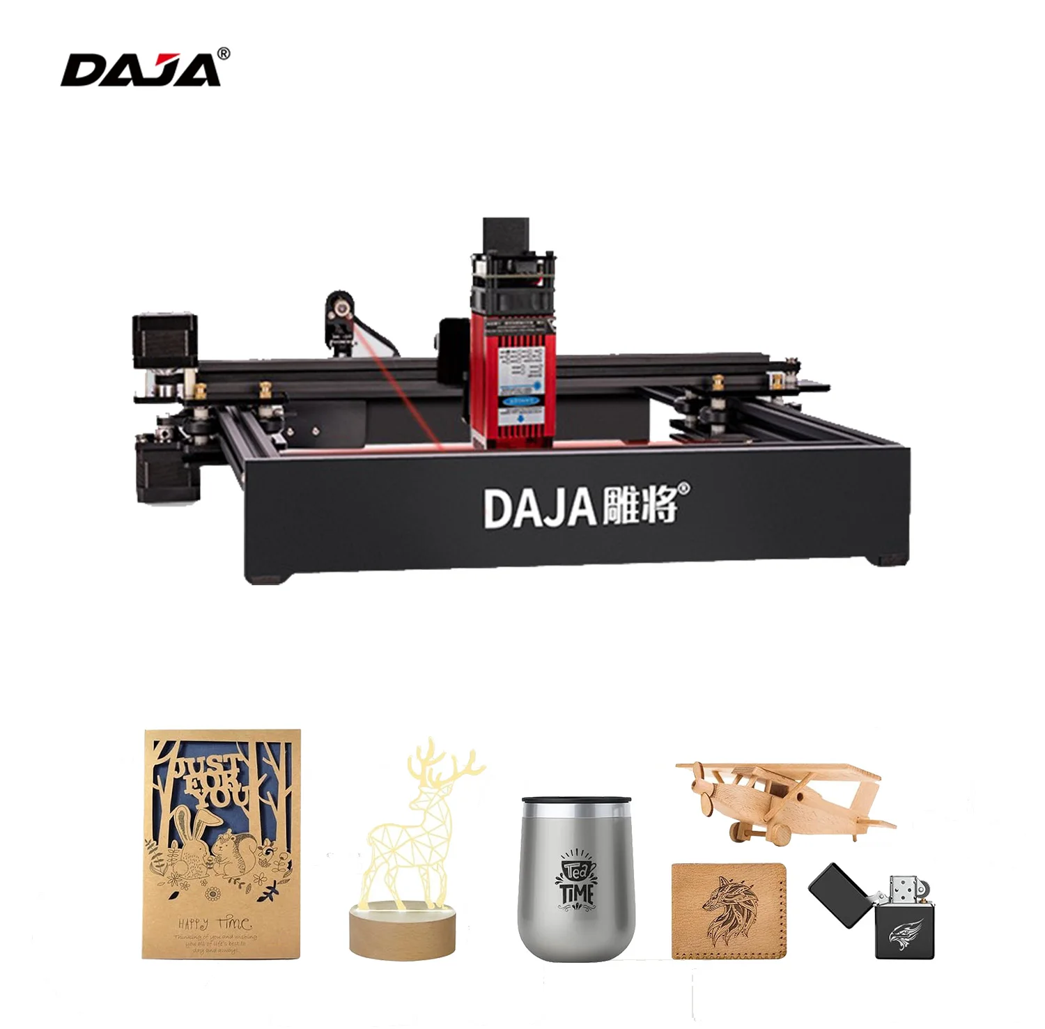 DAJA D3 Laser Engraving CNC Automatic Large working area  For Wood And Metal  Laser Engraver Marking Machine