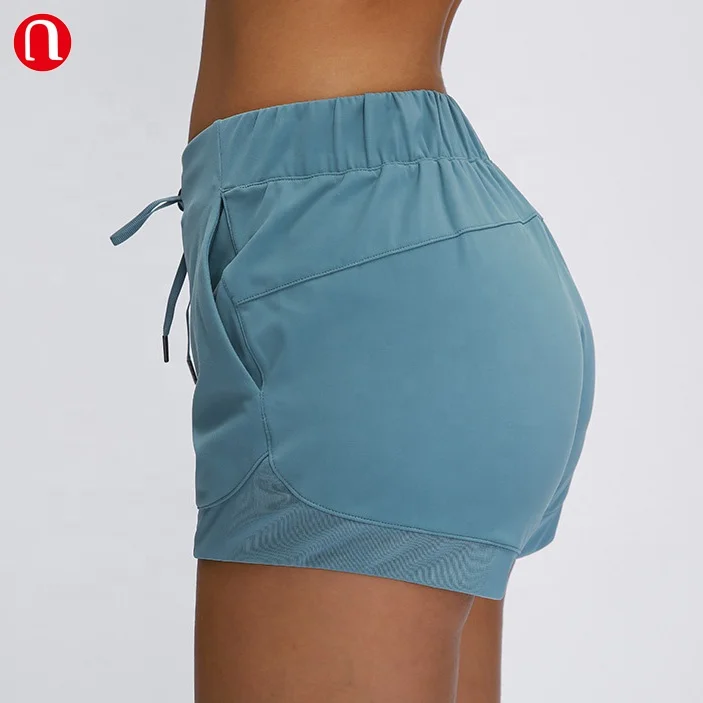 

Luluyun apparel fitness sportswear women gym workout shorts for run, Multi