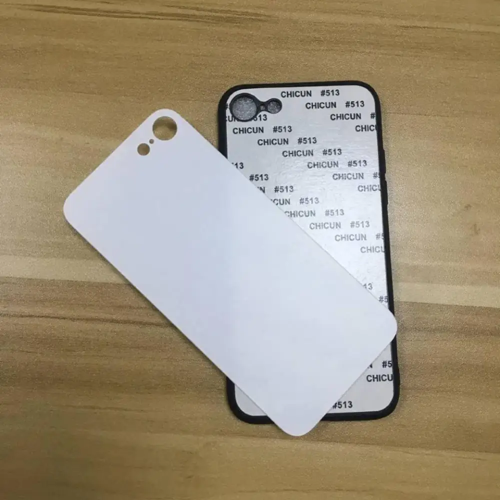 

wholesale blank sublimation 2D tempered glass case for iphone