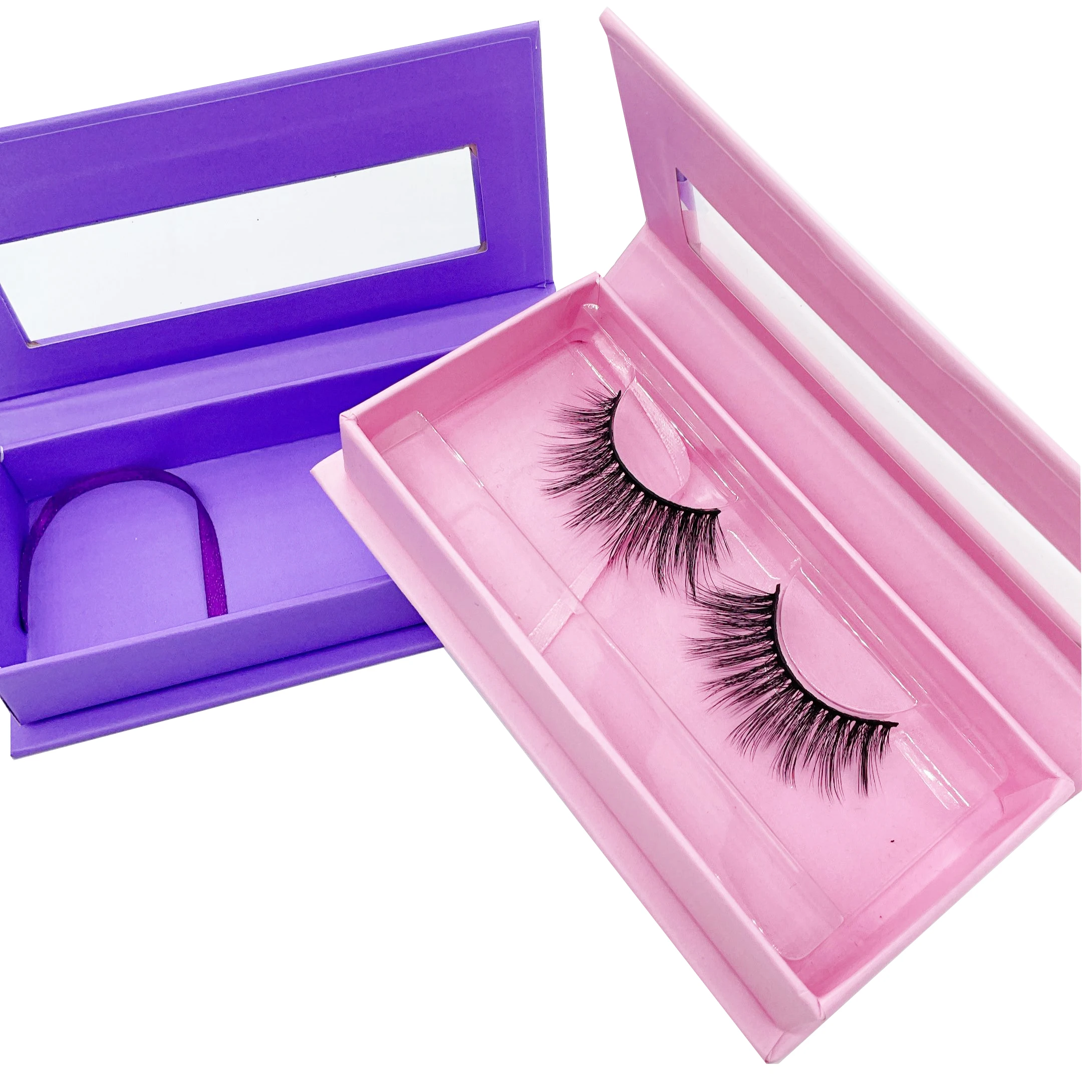 

2021 new arrivals best selling 25mm mink full strip lashes 3d 5d eyelashes, Black color