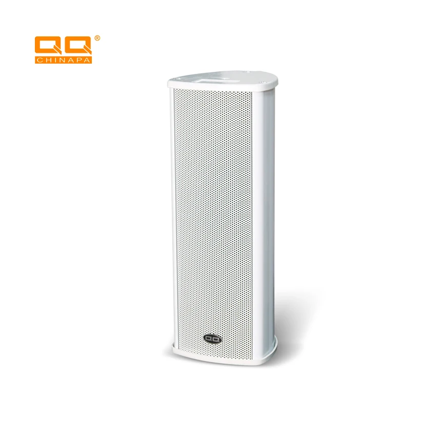 

QQCHINAPA 30W High Quality Aluminum Alloy Waterproof IP Network Column Speaker