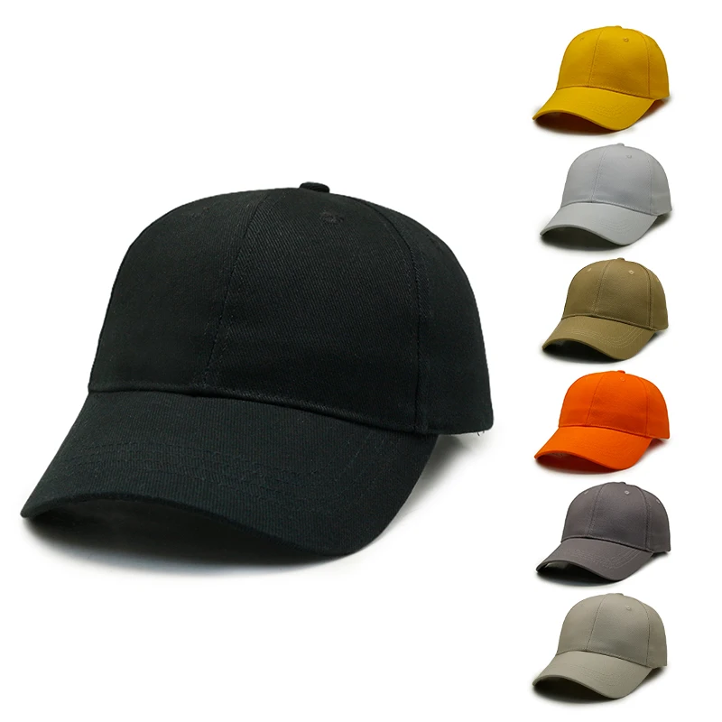 

Highend Cotton Multi Color Custom Blank Baseball Cap Trucker Hat Camo 6-panel Hat Embroidered Blank Customizable Logo Unisex