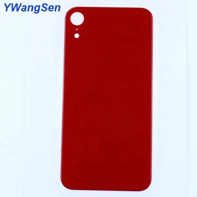 
The large hole rear glass cover is suitable for the back door of iPhone XR battery. 