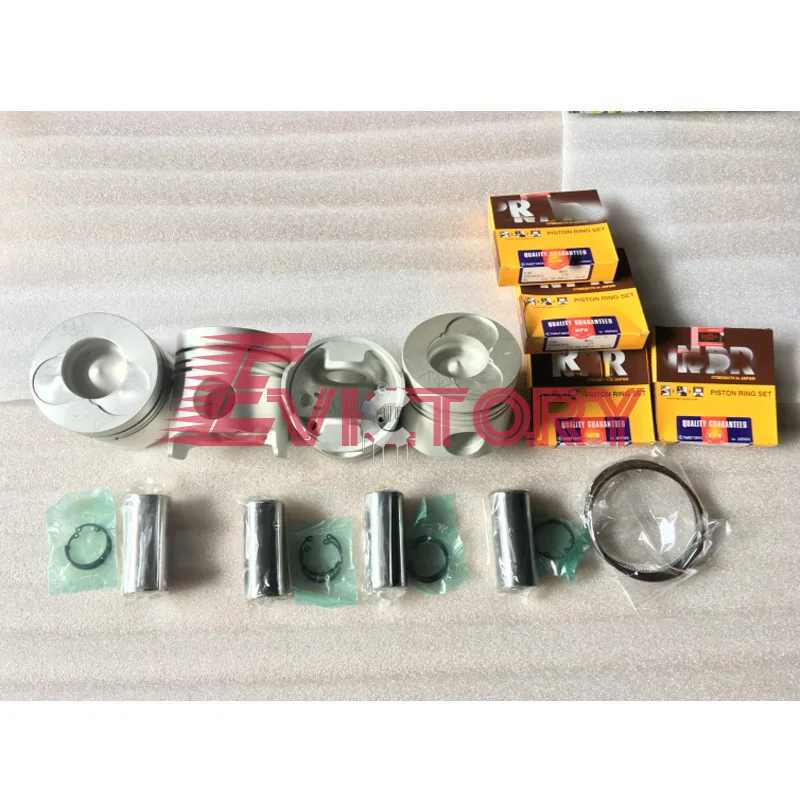 

For Hino excavator rebuild kit W04C W04CT piston + ring + full gasket kit cylinder head gasket