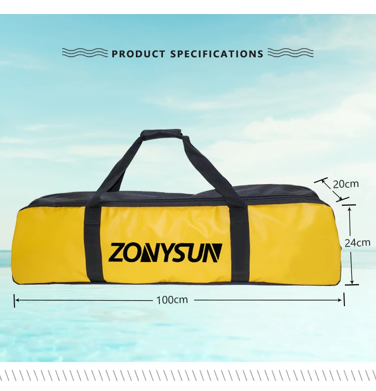 Waterproof Flipper Backpack Freediving Dry Bag Surfboard Dive Fin Bag