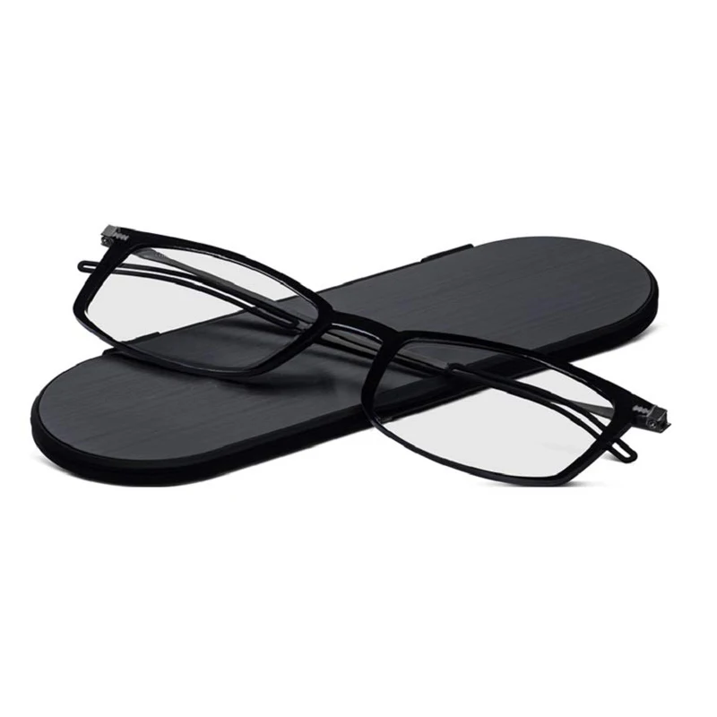 
2019 New Fashion Anti blue Light Glasses Presbyopic Eyeglasses Portable TR90 Thin Frame Women Men Reading Glasses 