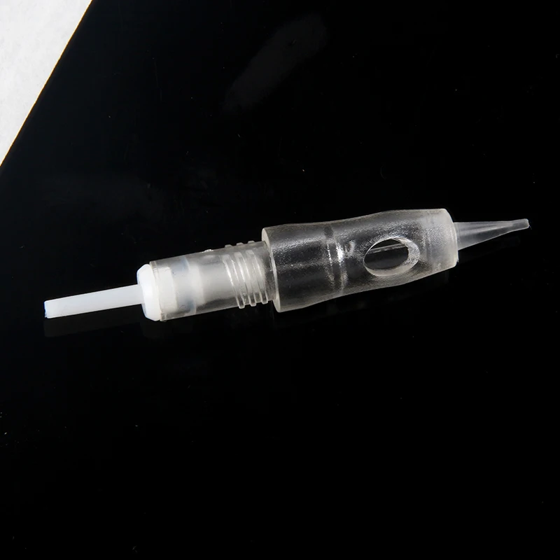 

Disposable tattoo needle cartridge membrane cartridge 1RL 0.18 for microblading eyebrow machine, White
