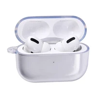 

Clear white waterproof soft TPU earphone 2 protective cover case for airpods case pro 3