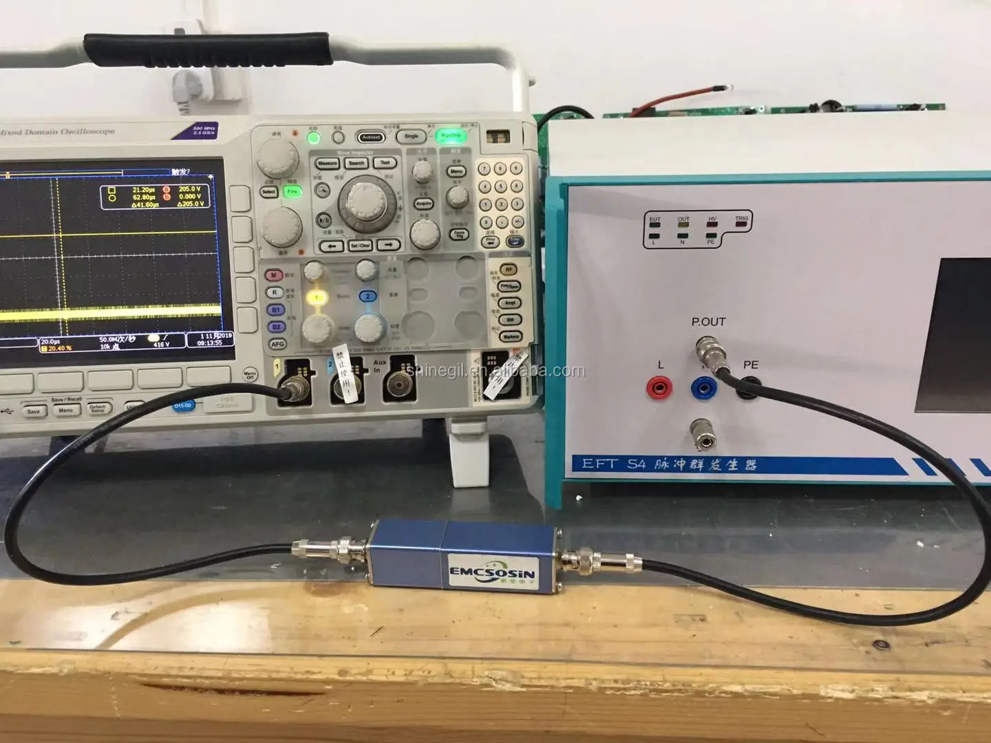 Iec 61000-4-4 Eft Burst Test Cihazı Eft Yük Direnci - Buy Eft Patlama ...