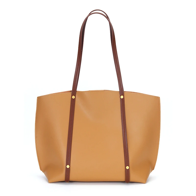 

Latest New Autumn And Winter Designer Shoulder Bags Lady Handbags Genuine Leather Female Tote Bag 2 in 1 Purse