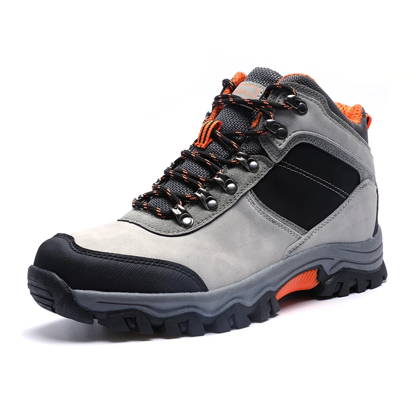 

Grey High Top Professional Comfortable Men Outdoor Hiking shoes man