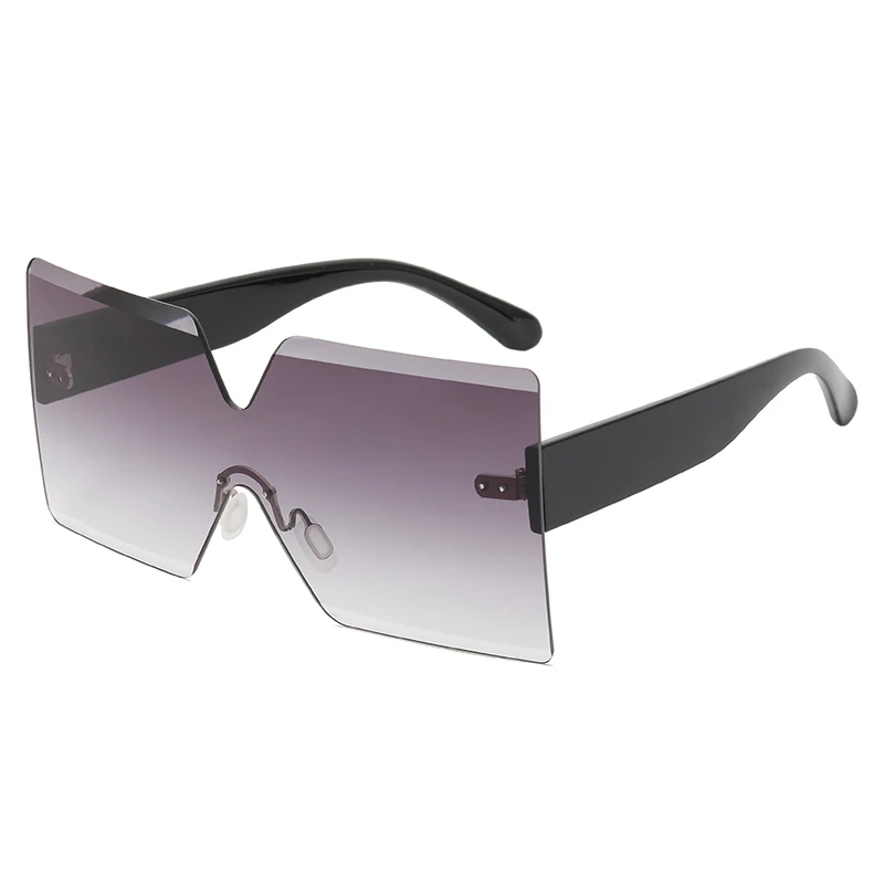 

Superhot Eyewear 52600 Fashion 2021 Women Square Oversized Rimless Shades Sunglasses
