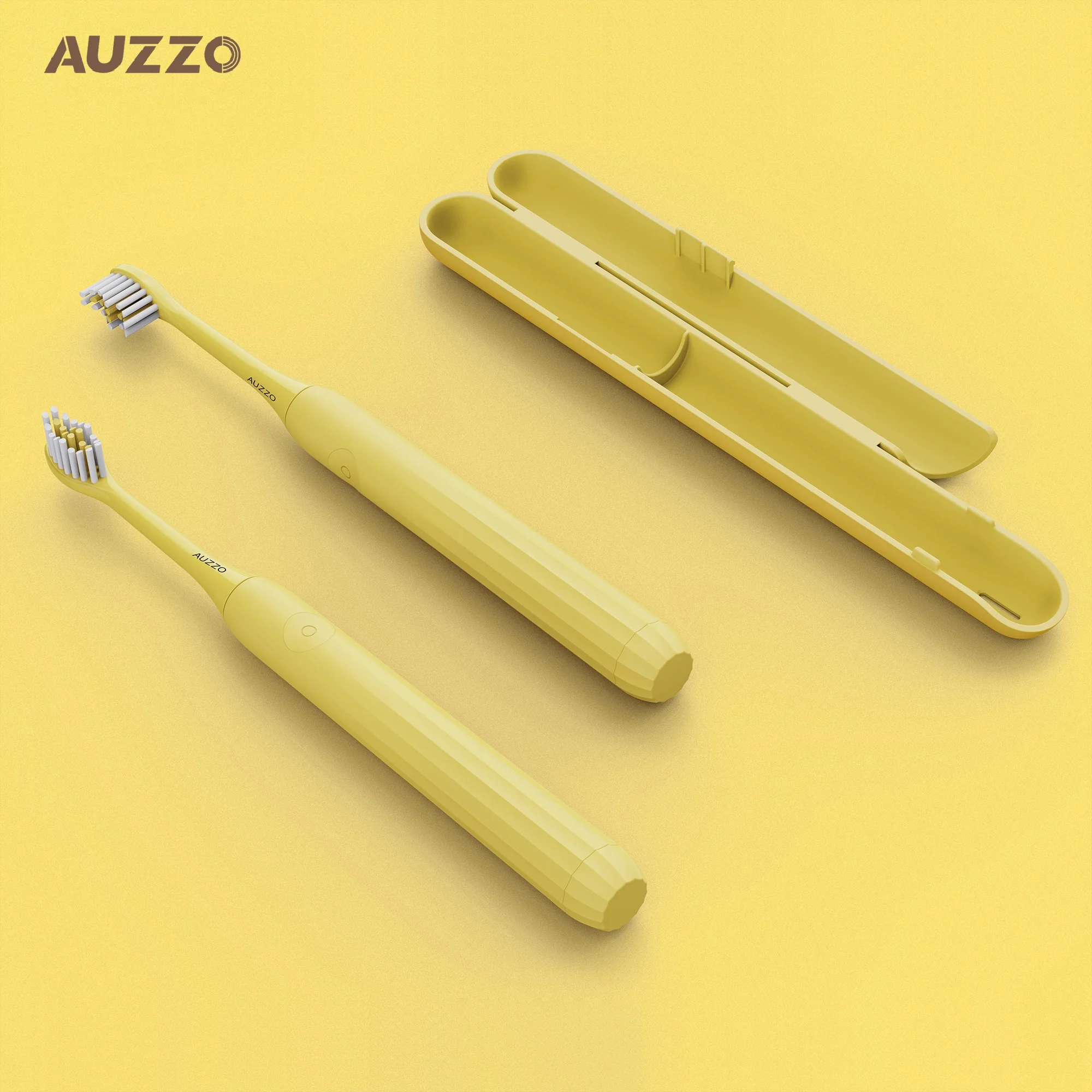 

AUZZO Slim Rechargeable Electric Toothbrush Battery Slim Sonic Electric Toothbrush Soft Bristle Slim Electric Toothbrush