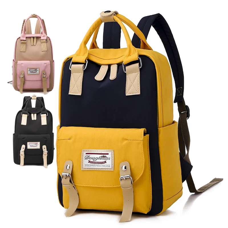 

2020 factory sale classic design english style oxford lady backpack sling bag with anti-theft back bag for yong lady daily life, Black, pink, yellow or custom