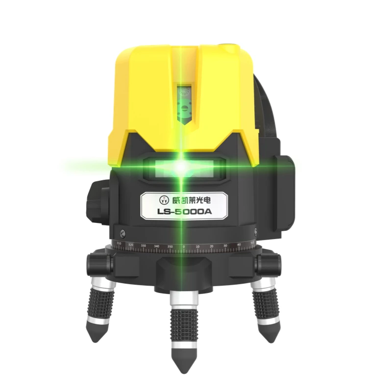 
High quality cheap 3lines red 360 cross rotary leveling laser level pro 