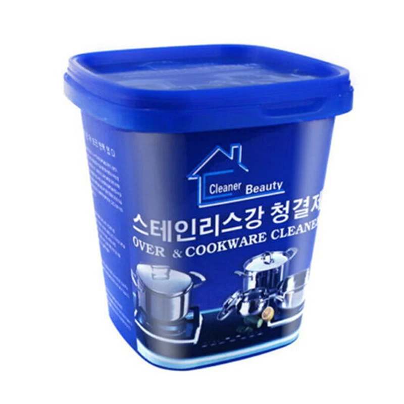

Magical Stainless Steel Cookware Kitchen Cleaner Strong Detergent Cream BJStore