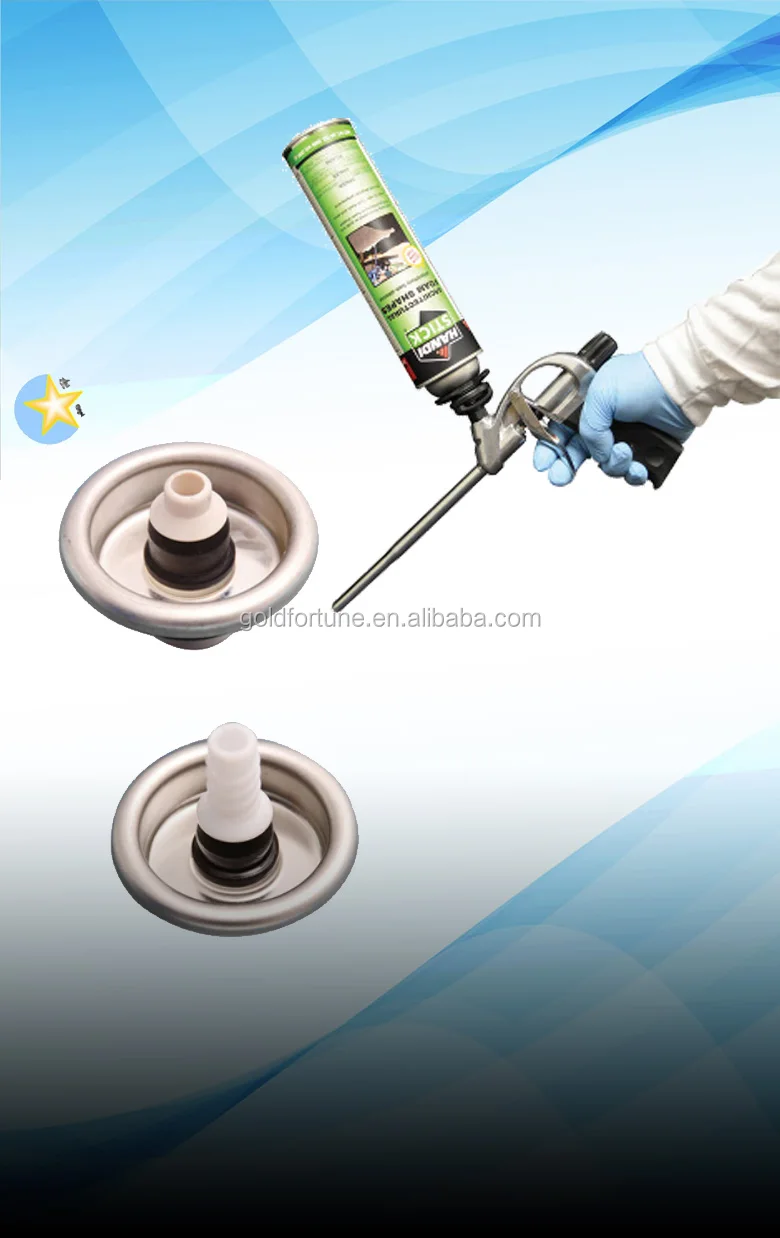 Pu Foam Valve Gun Type/aerosol Polyurethane Foam Valve/spray Pu Foam