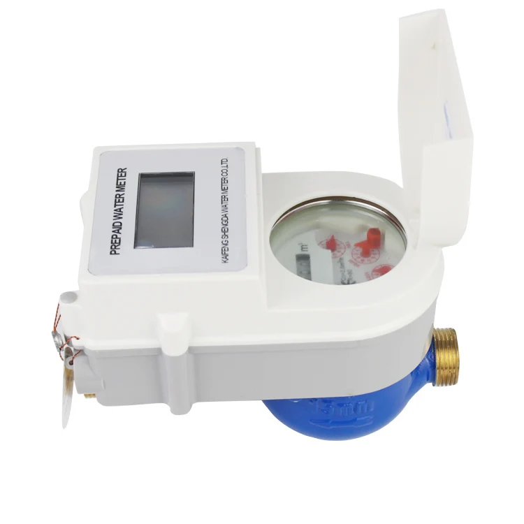 
RF IC card Intelligent prepaid water meter with software  (60735687579)