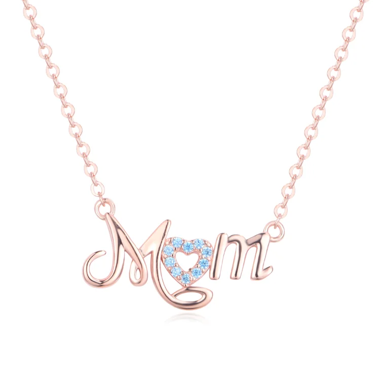 

Customized Alphabet Birth Year Initial Letter 925 Sterling Silver Name Mom Mama Necklace