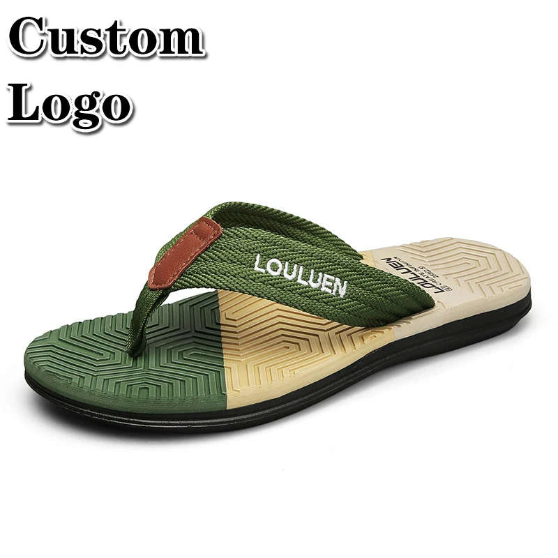 

Moyo Fashion Flip Flops Custom Logo Slippers Light Summer Slippers OEM Beach Outdoor Slippers Men